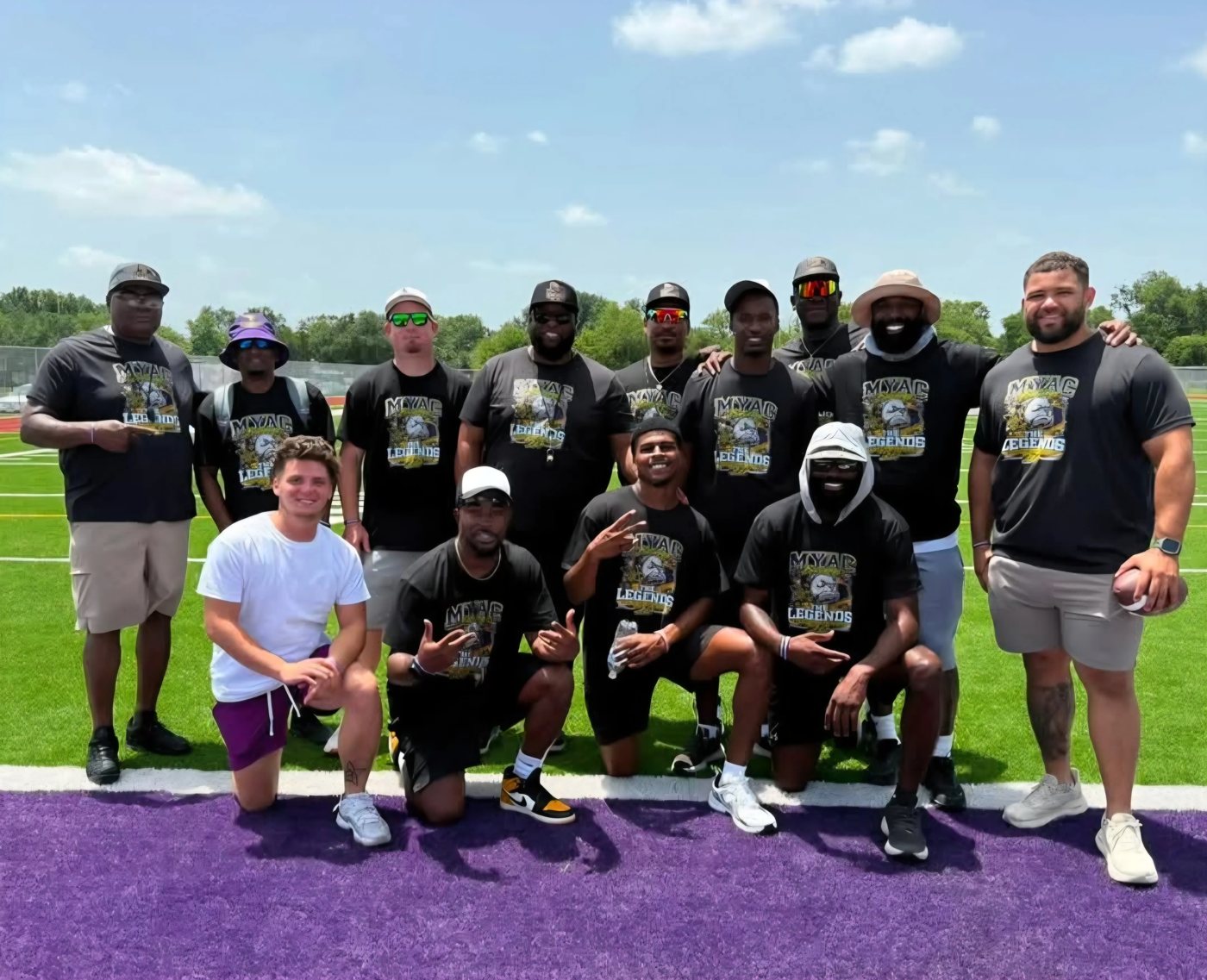 MYAC Legends Camp coaching staff July 18 2026